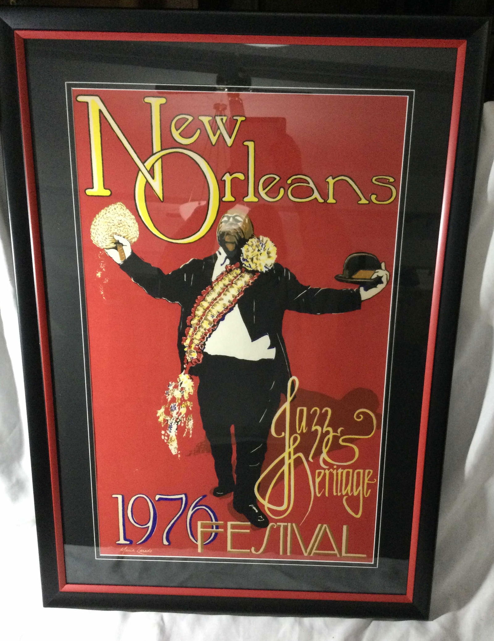 1976 Advertising Framed Poster for the New Orleans (1 of 3)