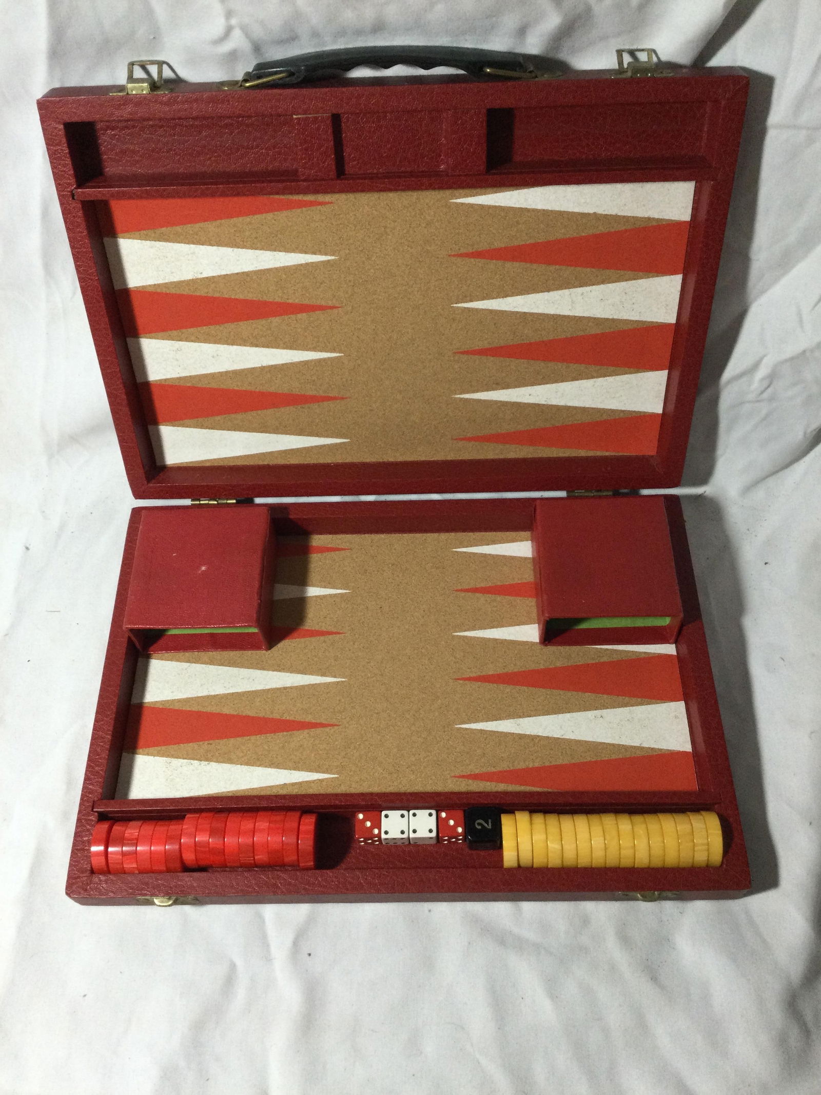 Vintage Large Backgammon Set (1 of 5)
