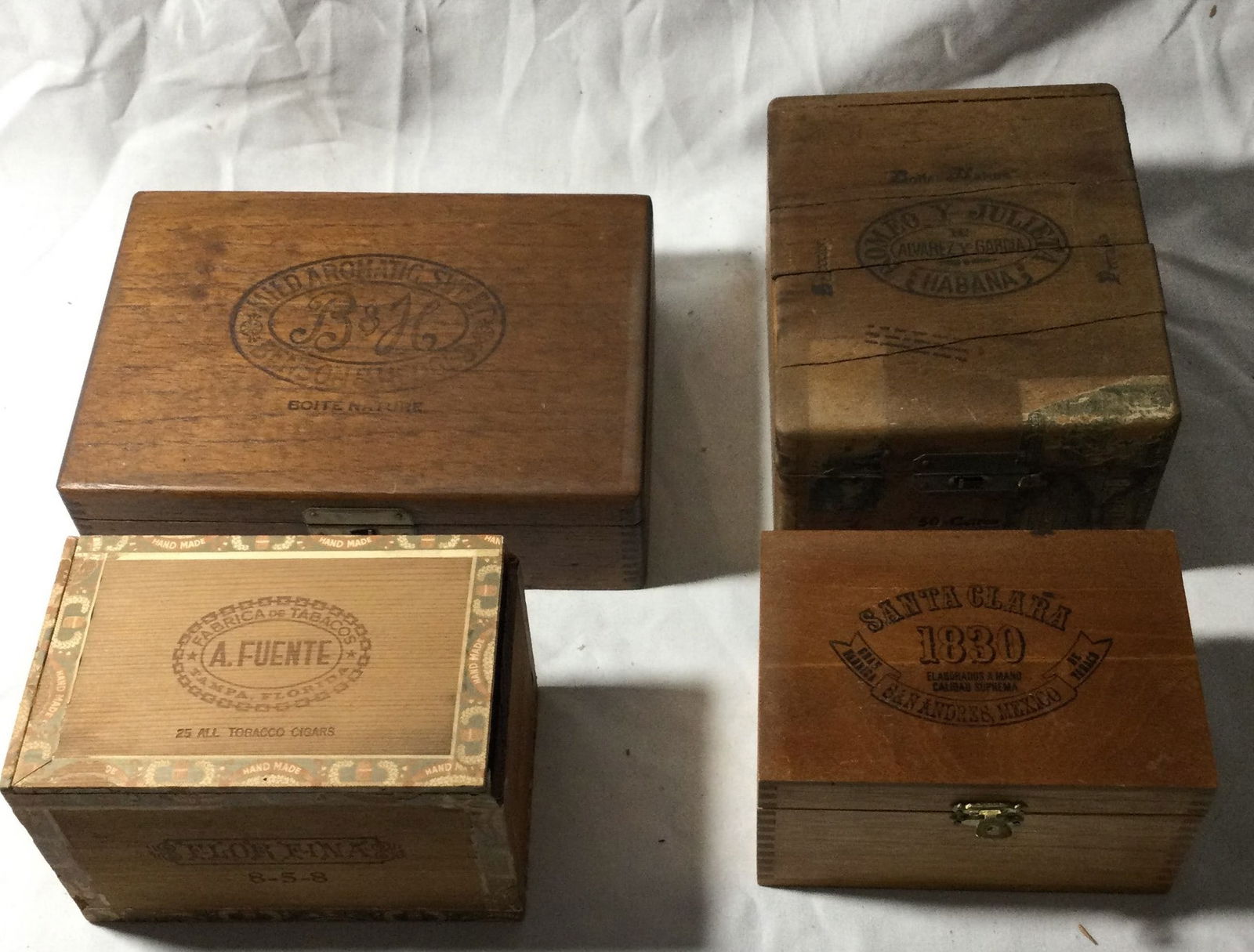 Wooden Cigar Box Collection (4) (1 of 13)