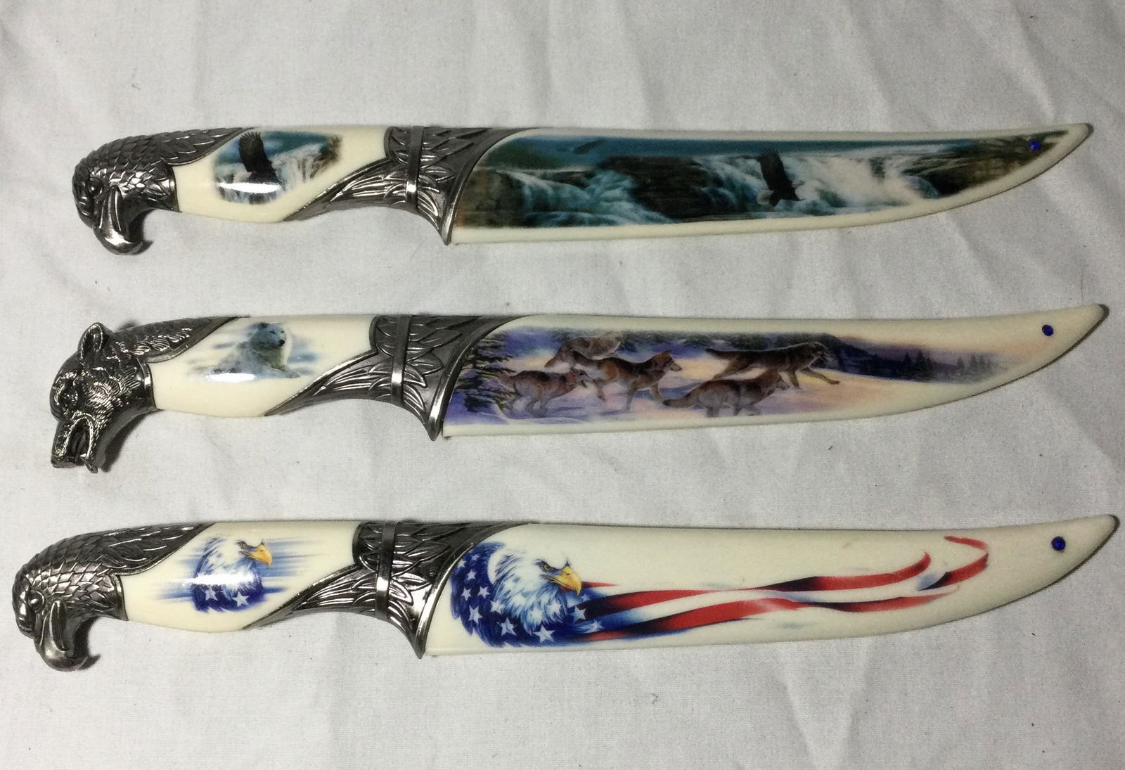 Fixed Blade Dagger Knives - 13 inches each (3) (1 of 6)