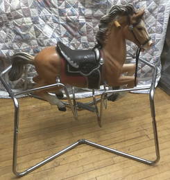 Vintage Spring Riding Horse in good shape!