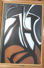 REAPERS By Katherine Langley Oil on Board