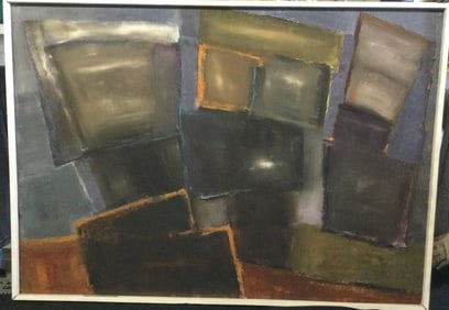 Katherine Langley WALLS OF JERICHO oil on board