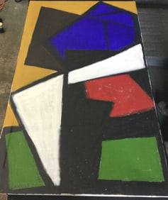 Katherine Langley THUNDER Oil on canvas