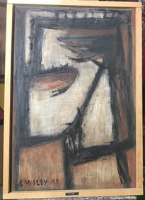 Katherine Langley PAWN Acrylic on Board