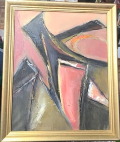 Katherine Langley WEDGE Oil on Board