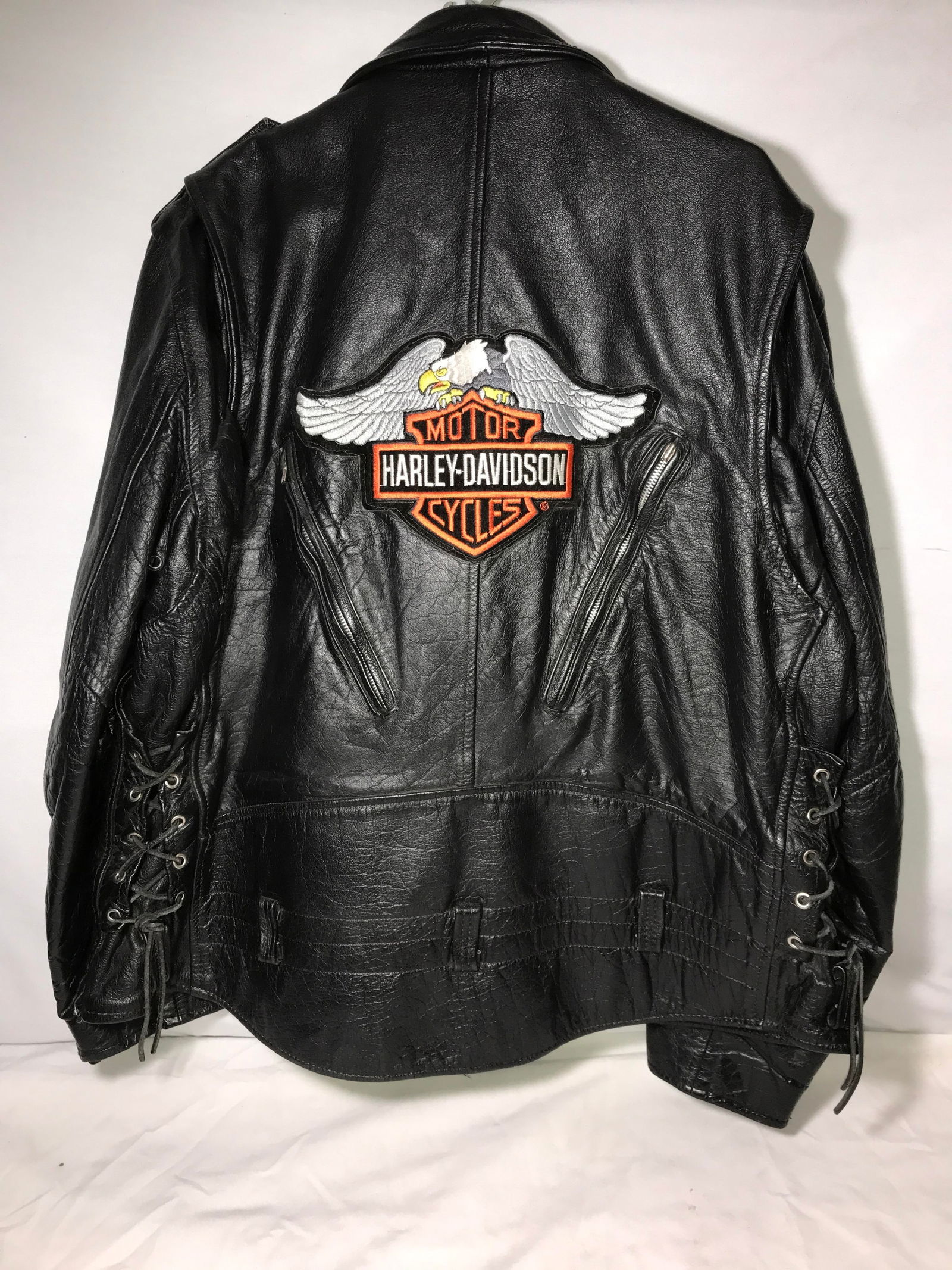 Harley Davidson Leather Riding Jacket (1 of 5)