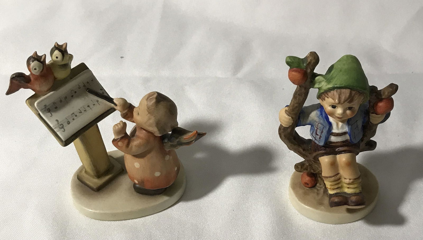 Hummel Figurines, boy on swing is titled (1 of 5)