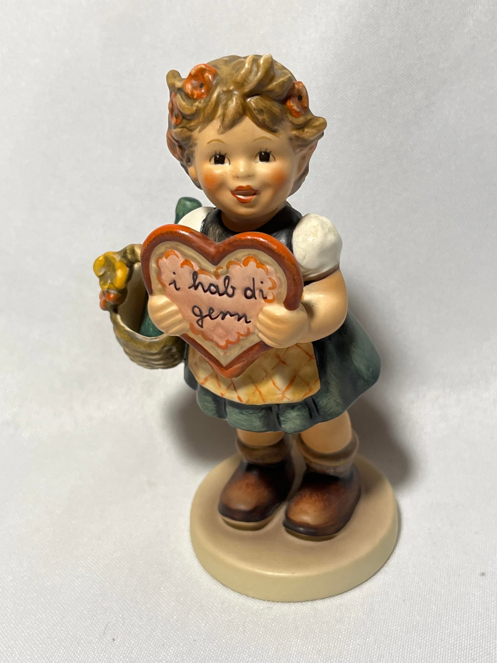 Hummel Valentine Gift Figurine: No. 387, marked 1972
