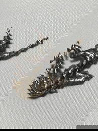 Siam Sterling Thunder God Brooch