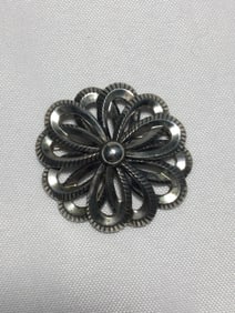 Danecraft Sterling Art Deco Brooch