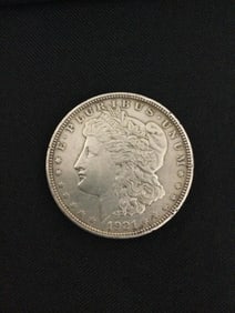 1921-D Silver Morgan Dollar