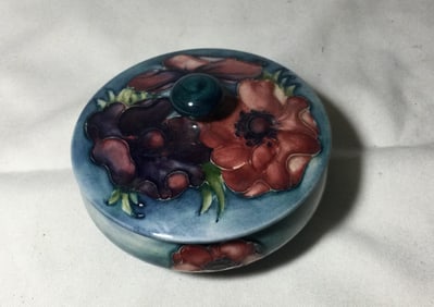 Vintage 1950s Moorcroft Bowl & Cover