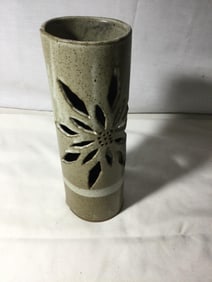 Stoneware Pottery Candle Holder
