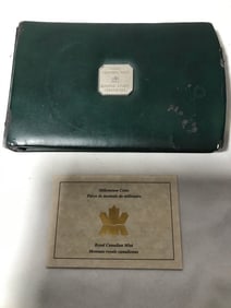 1999 royal Canadian mint millennium, set in a