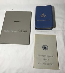 1937 Masons Bible, Niagara Frontier Lodge plus