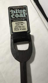 Blue Coal / Burkyard Coal Hanging Shovel & Hanger