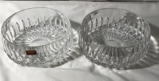 Gorham Full Lead Crystal Bowls - West Germany