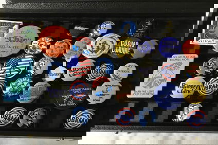 Political Button Collection