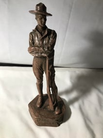 True Blue American World War I Soldier Statue