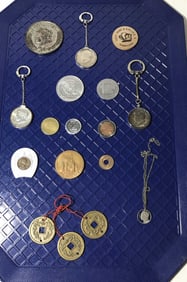 Coin Collection - Keychains, Jewelry & Tokens