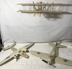 Balsawood Kit Completed Airplanes