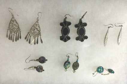 Elegant Earring Collection - 6 pair