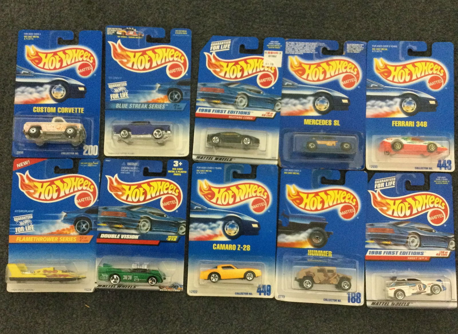 Hot Wheels Cars in Sealed Packages (10) (1 of 3)
