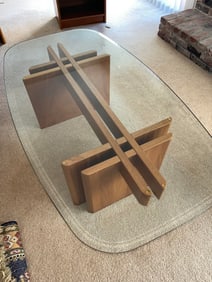 Vintage 1970s Gustav Gaarde Teak Coffee Table