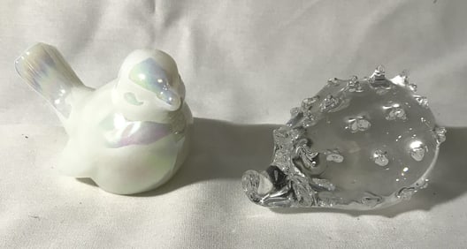 Decorative Bird & Puffer Fish
