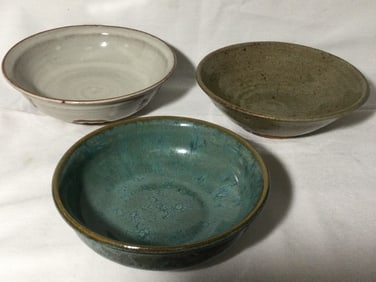 Stoneware Bowl Collection (3)