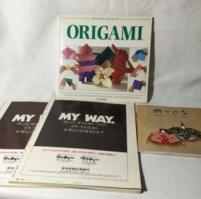 Origami How to Book w/ Coffee Table Books