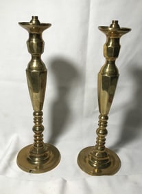 Vintage Brass Candlestick Holders (2)