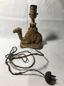 Antique Cast-iron Camel Lamp