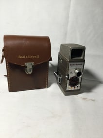 Vintage Bell & Howell 252 8 mm Movie Camera