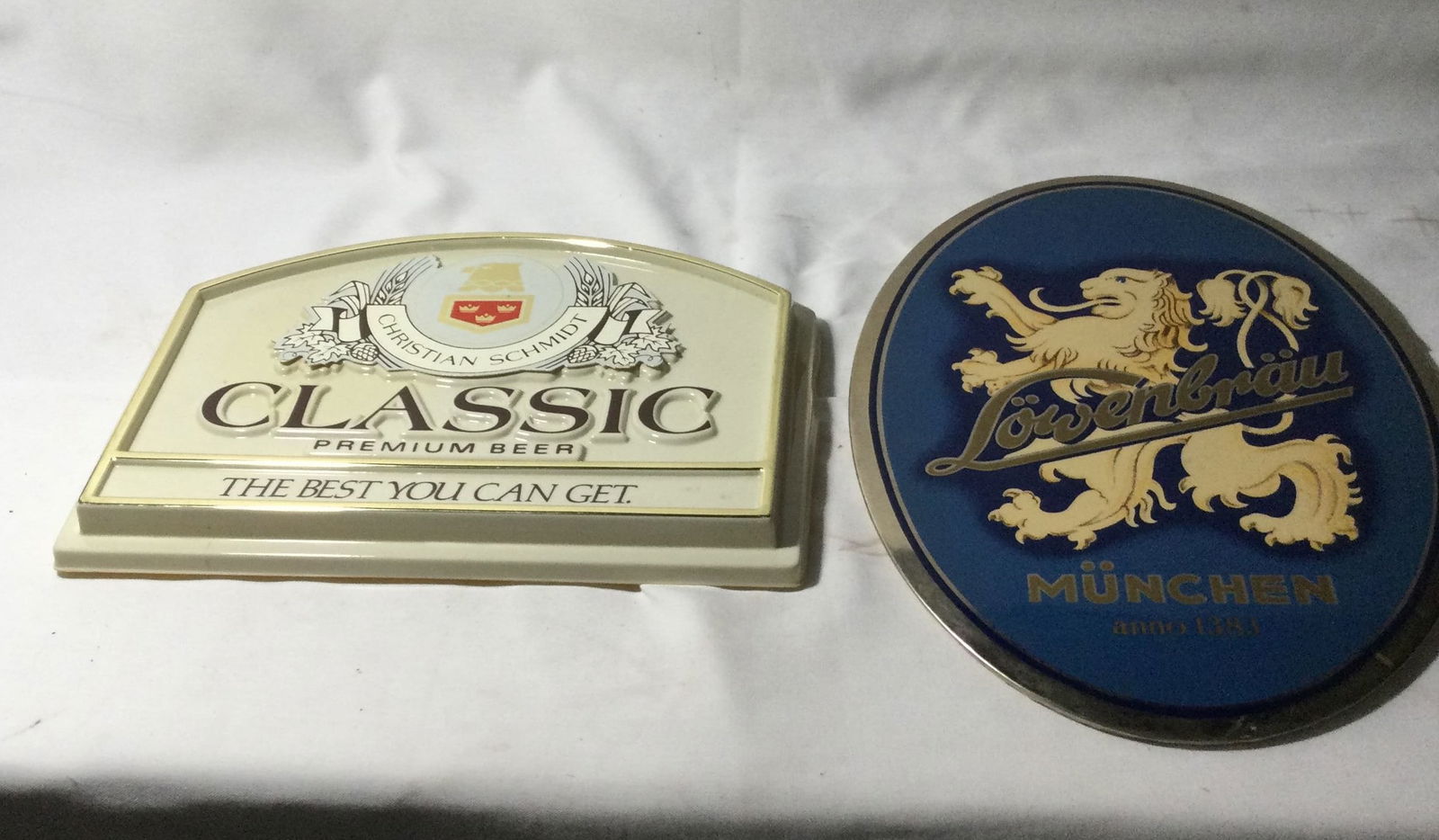 Lowenbrau & Christian Schmidt Classic Signs (1 of 5)