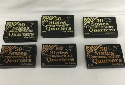 Gold Edition 50 States Commemoratives Quarter Sets