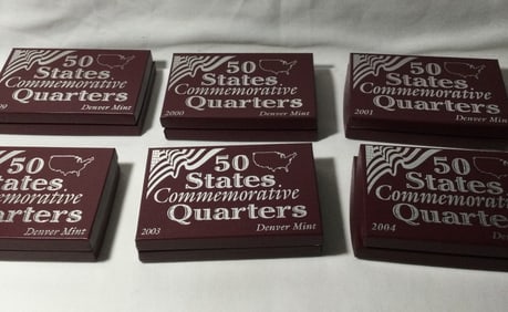 Denver Mint 50 State Commemorative Quarters Sets