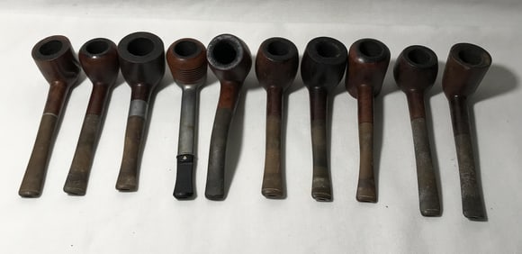 Vintage Tobacco Pipe Collection (10)