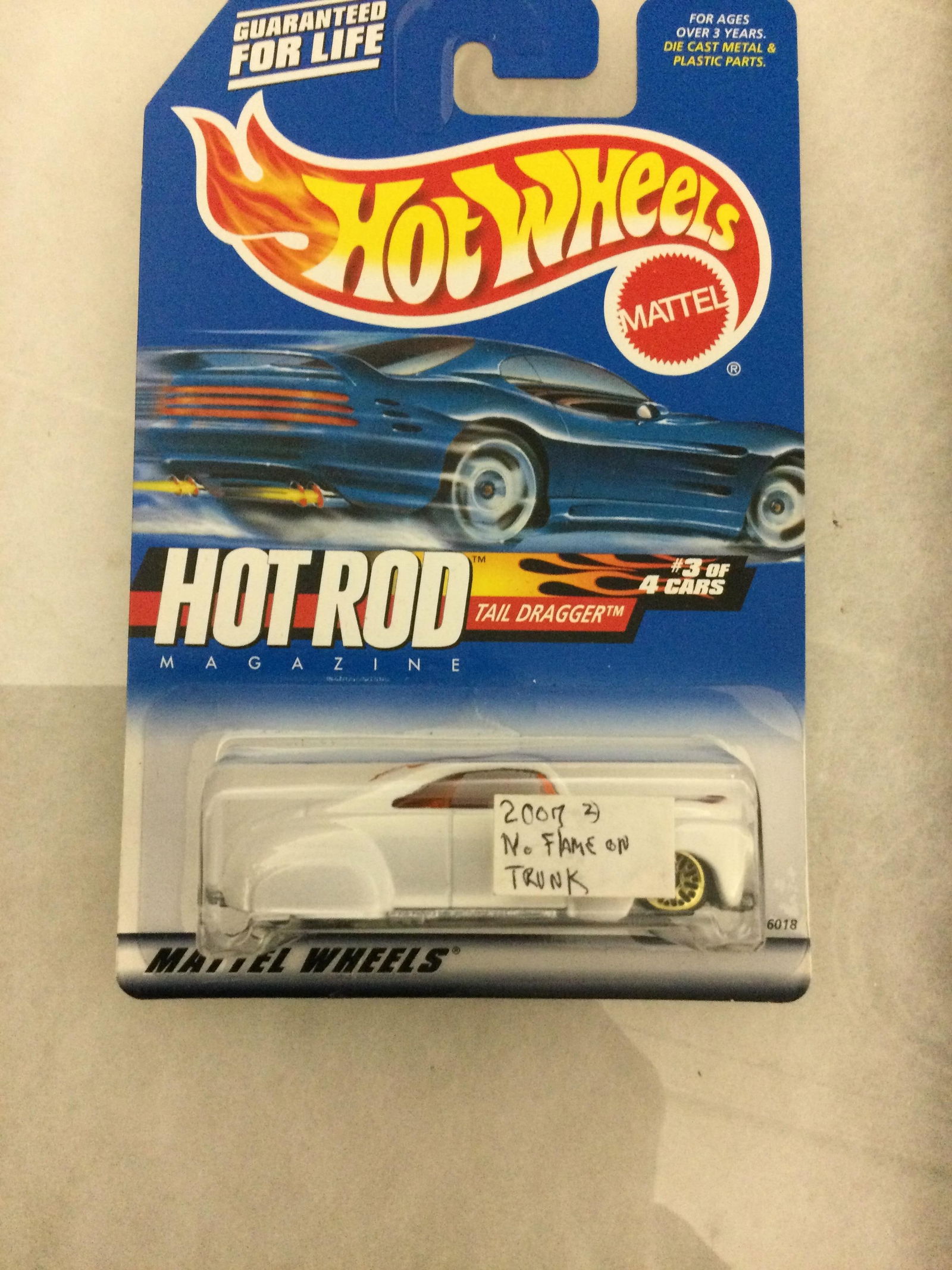 Sealed Package Hot Wheel Error Car (1 of 2)