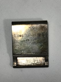 Vintage Sterling Match Holder