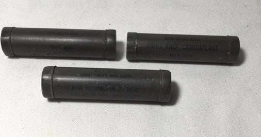 Military Face Paint Camouflage 3 Tubes