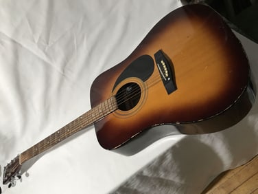 Texarkana WJ 750 Acoustic Guitar Sounds Good
