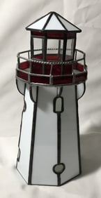 Lighthouse Tiffany-style Stained Glass