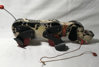 Vintage Fisher-Price Snoop & Sniff Dog Paw Toy