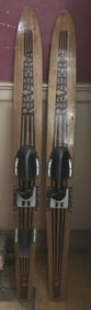 Vintage Wood Riviera Waterskis
