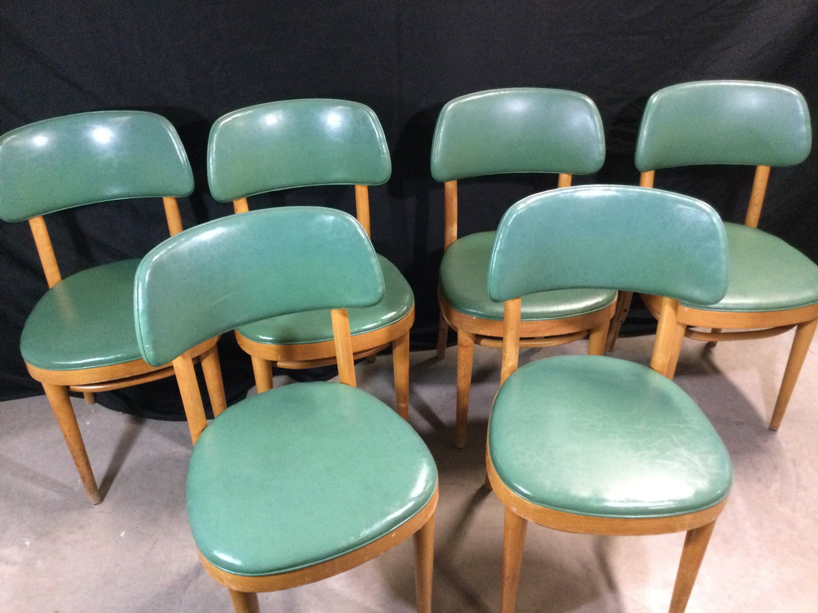 Thonet Mid Century Modern Dining Chairs (6) (1 of 20)