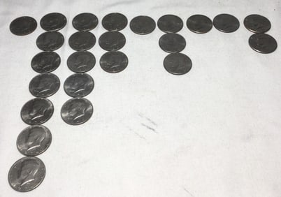 Kennedy Half Dollars (24)