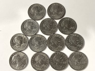 1979 Susan B Anthony Dollars (13)