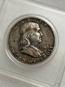 1963-D Franklin Half Dollar